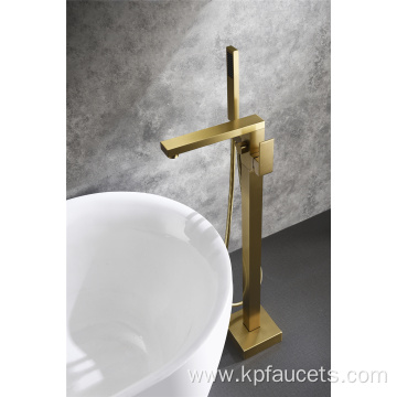 Gold Brass Bathroom Shower Faucet Sets Rain